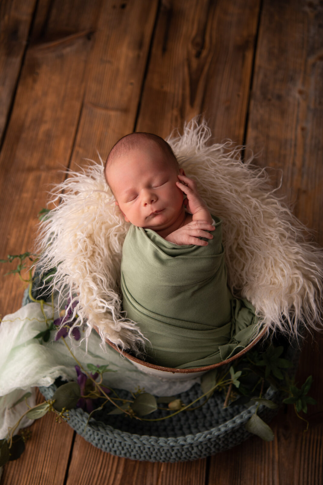 Newbornshooting im Fotostudio Rapperswil-Jona.